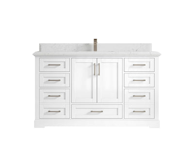 Boston 60 in. W x 22 in. D Single Sink Bathroom Vanity - Willow Bath and Vanity