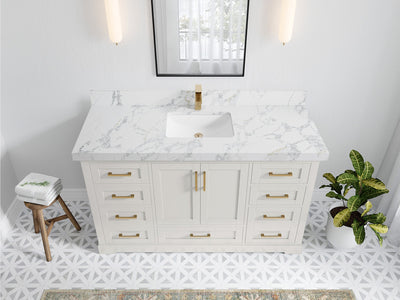 Boston 60 in. W x 22 in. D Single Sink Bathroom Vanity - Willow Bath and Vanity