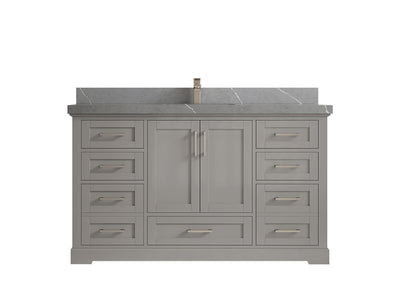 Boston 60 in. W x 22 in. D Single Sink Bathroom Vanity - Willow Bath and Vanity