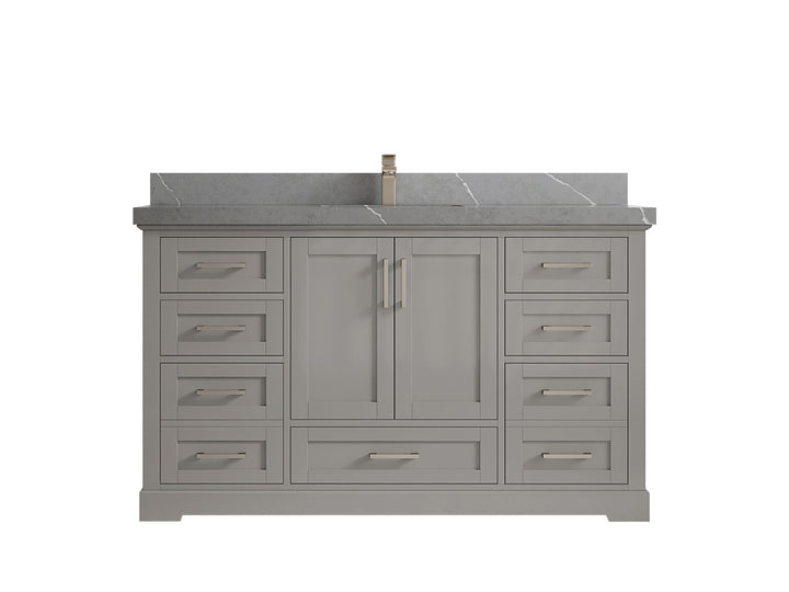 Boston 60 in. W x 22 in. D Single Sink Bathroom Vanity - photo 32