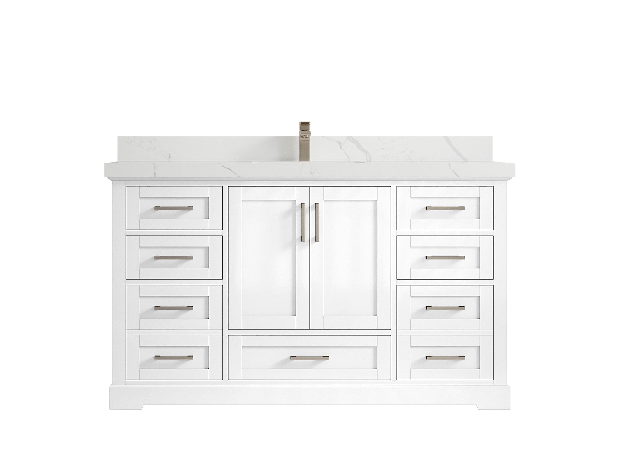 Boston 60 in. W x 22 in. D Single Sink Bathroom Vanity - Willow Bath and Vanity