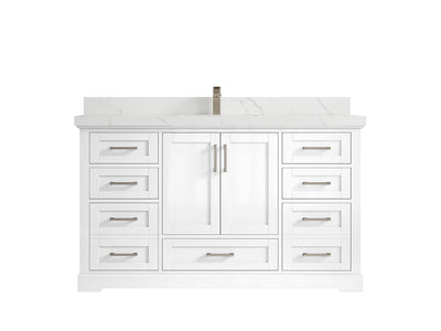 Boston 60 in. W x 22 in. D Single Sink Bathroom Vanity - Willow Bath and Vanity