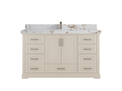 Boston 60 in. W x 22 in. D Single Sink Bathroom Vanity - photo 28