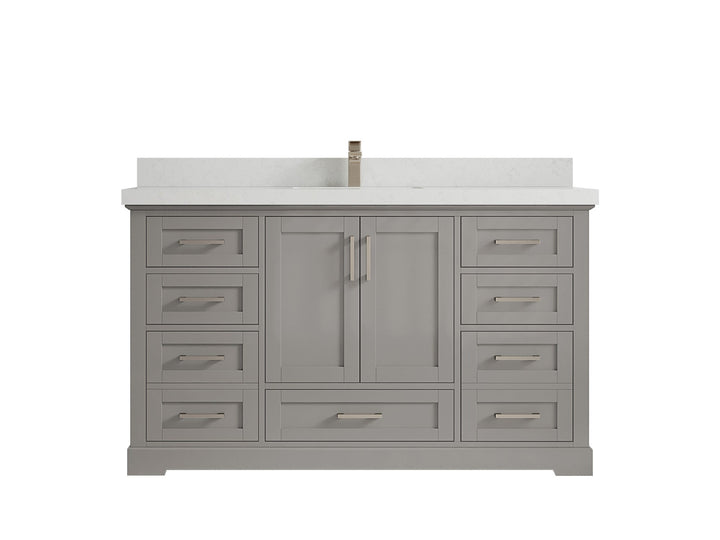 Boston 60 in. W x 22 in. D Single Sink Bathroom Vanity - photo 16