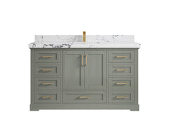 Boston 60 in. W x 22 in. D Single Sink Bathroom Vanity - photo 38