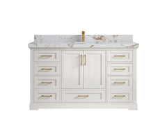Boston 60 in. W x 22 in. D Single Sink Bathroom Vanity - photo 37
