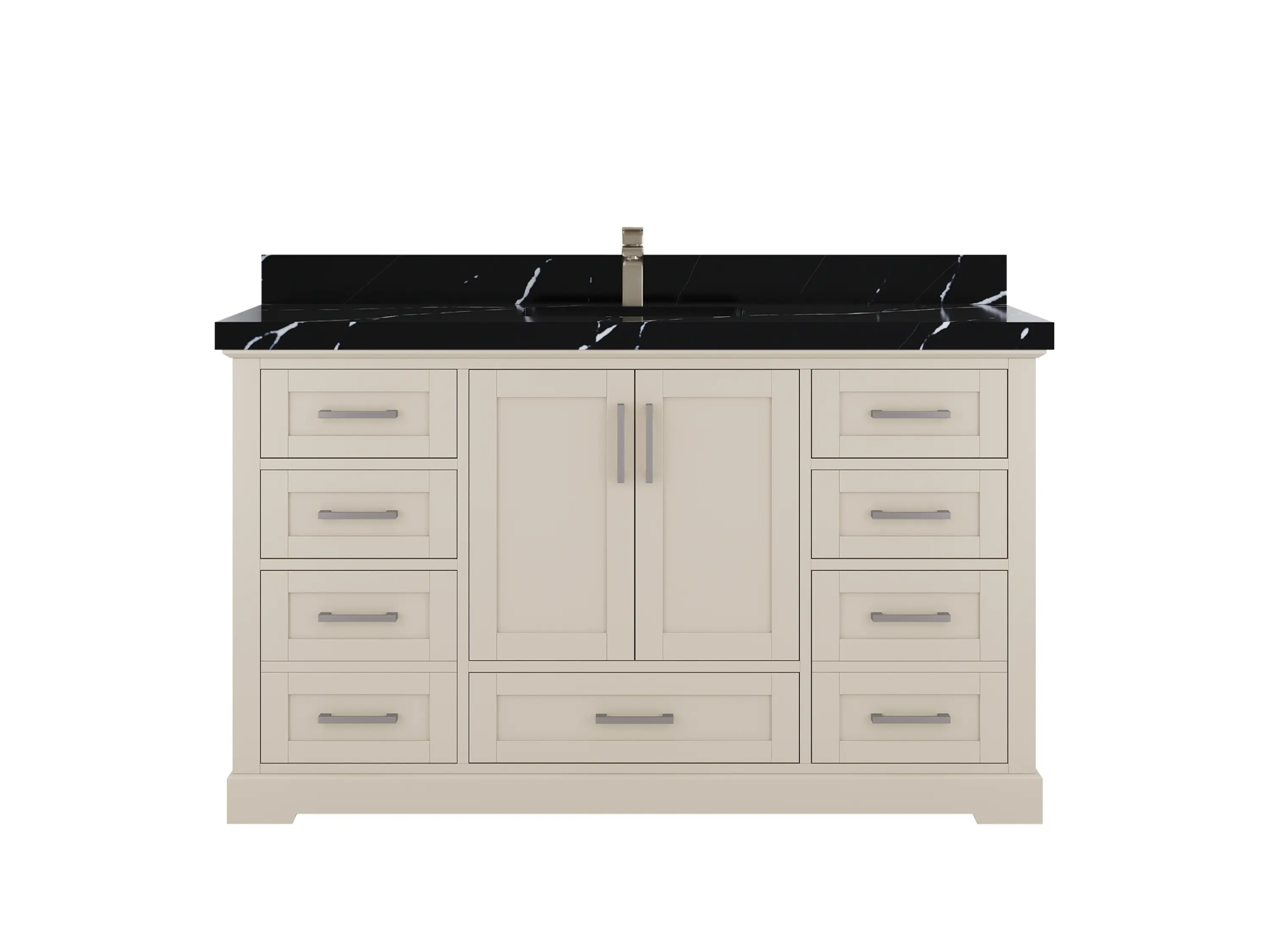 Boston 60 in. W x 22 in. D Single Sink Bathroom Vanity - Willow Bath and Vanity