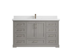 Boston 60 in. W x 22 in. D Single Sink Bathroom Vanity - photo 42