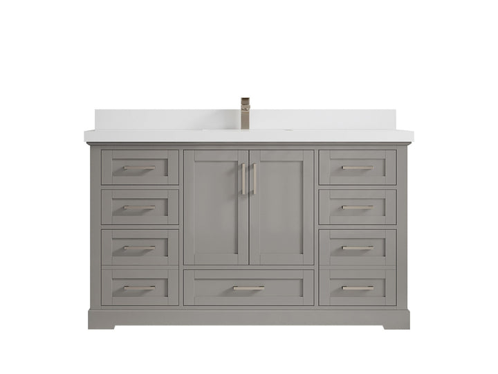 Boston 60 in. W x 22 in. D Single Sink Bathroom Vanity - photo 42