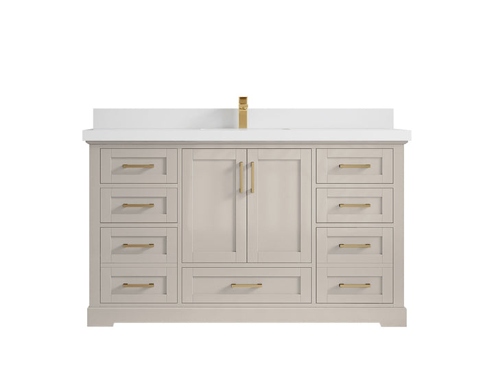 Boston 60 in. W x 22 in. D Single Sink Bathroom Vanity - photo 43