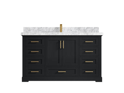 Boston 60 in. W x 22 in. D Single Sink Bathroom Vanity - Willow Bath and Vanity