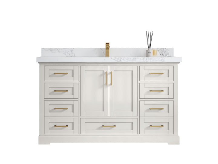 Boston 60 in. W x 22 in. D Single Sink Bathroom Vanity - photo 1