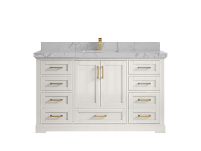 Boston 60 in. W x 22 in. D Single Sink Bathroom Vanity - Willow Bath and Vanity
