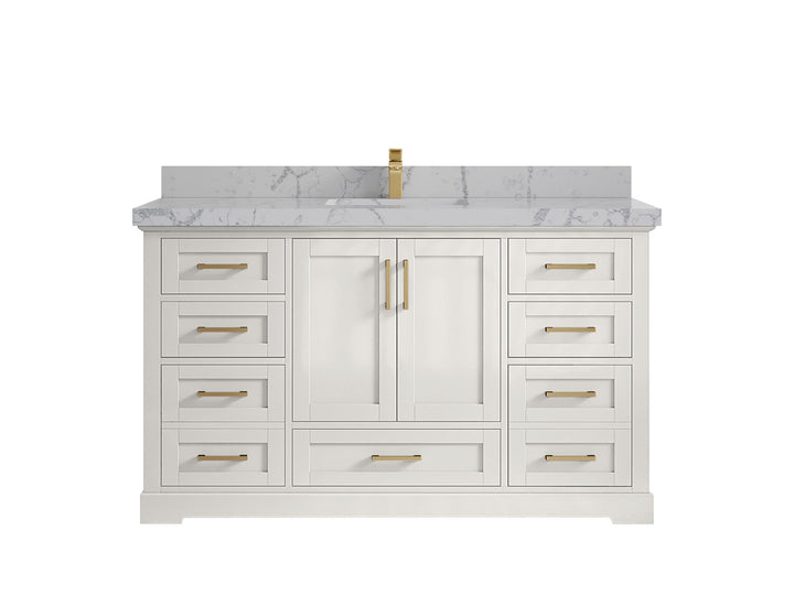 Boston 60 in. W x 22 in. D Single Sink Bathroom Vanity - photo 41