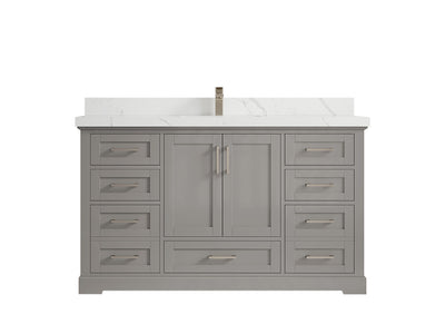 Boston 60 in. W x 22 in. D Single Sink Bathroom Vanity - Willow Bath and Vanity