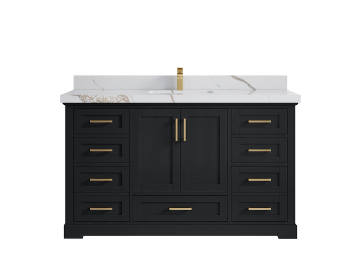 Boston 60 in. W x 22 in. D Single Sink Bathroom Vanity - photo 19