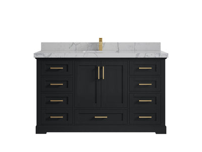 Boston 60 in. W x 22 in. D Single Sink Bathroom Vanity - Willow Bath and Vanity
