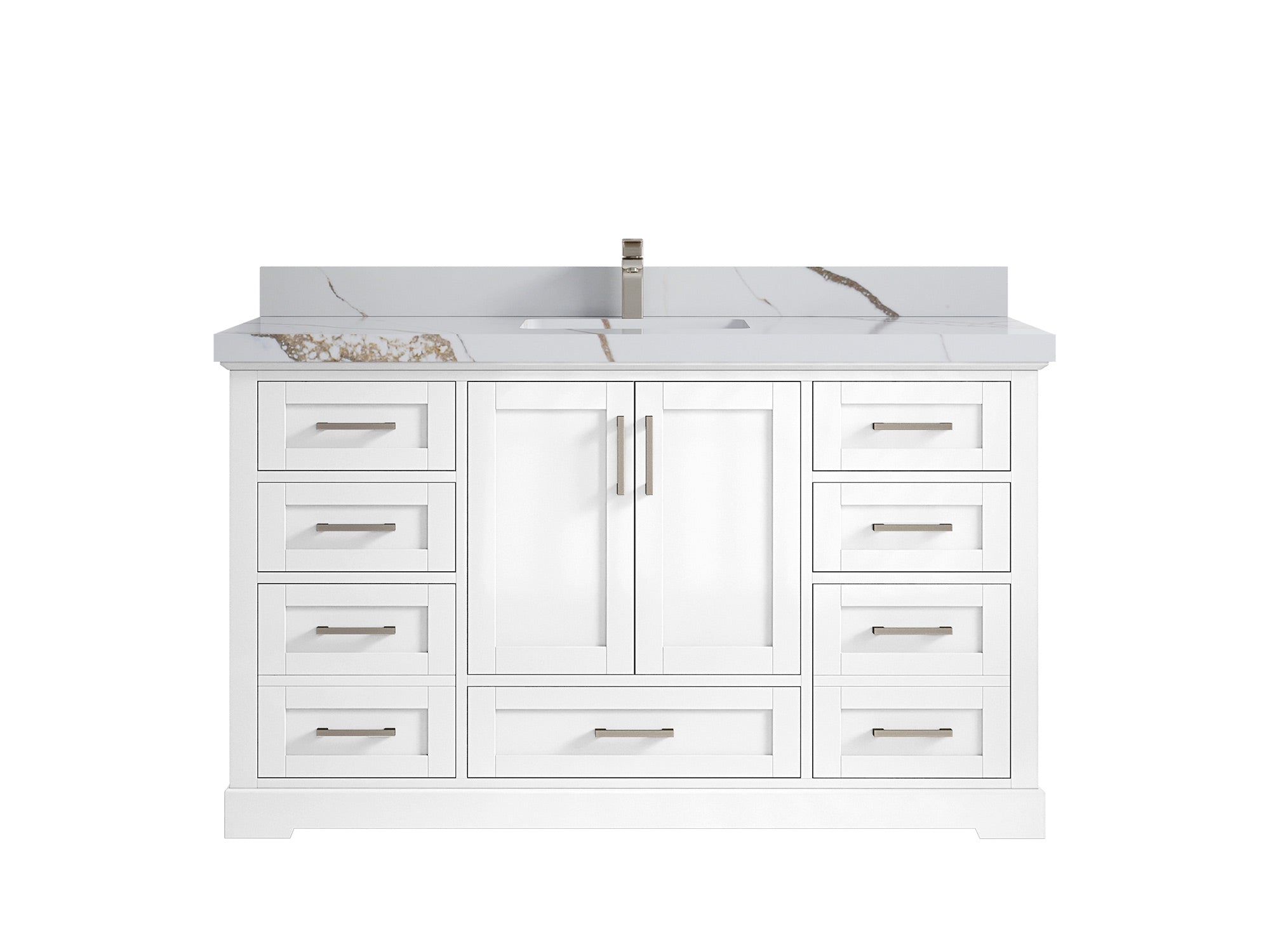 Boston 60 in. W x 22 in. D Single Sink Bathroom Vanity - Willow Bath and Vanity