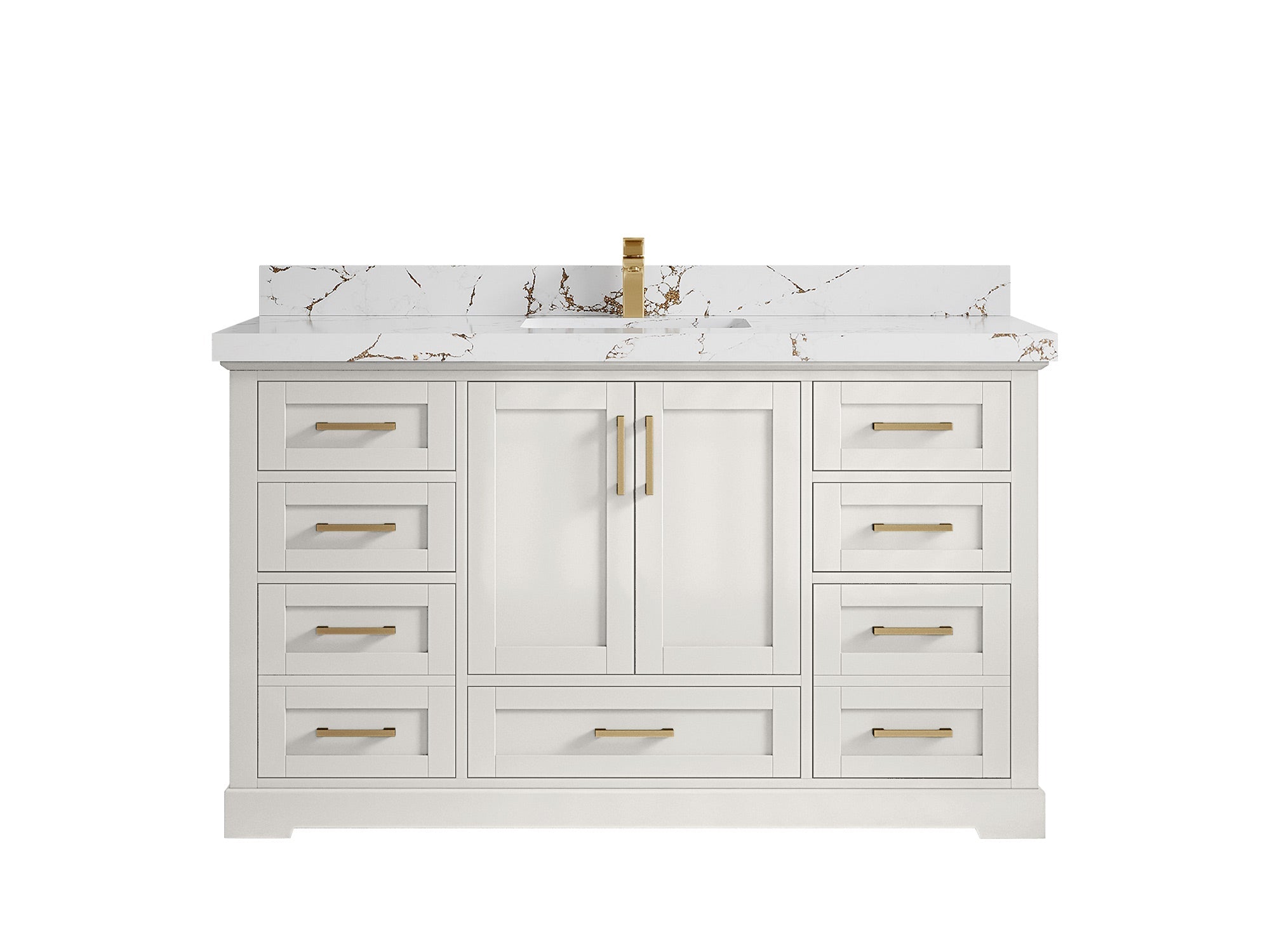 Boston 60 in. W x 22 in. D Single Sink Bathroom Vanity - Willow Bath and Vanity