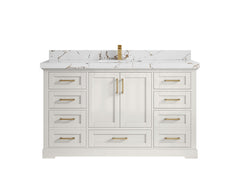 Boston 60 in. W x 22 in. D Single Sink Bathroom Vanity - photo 35