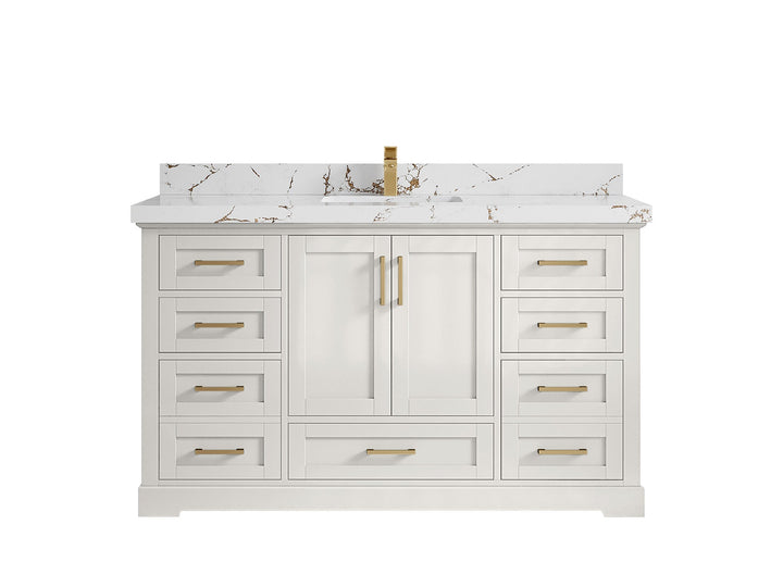 Boston 60 in. W x 22 in. D Single Sink Bathroom Vanity - photo 35