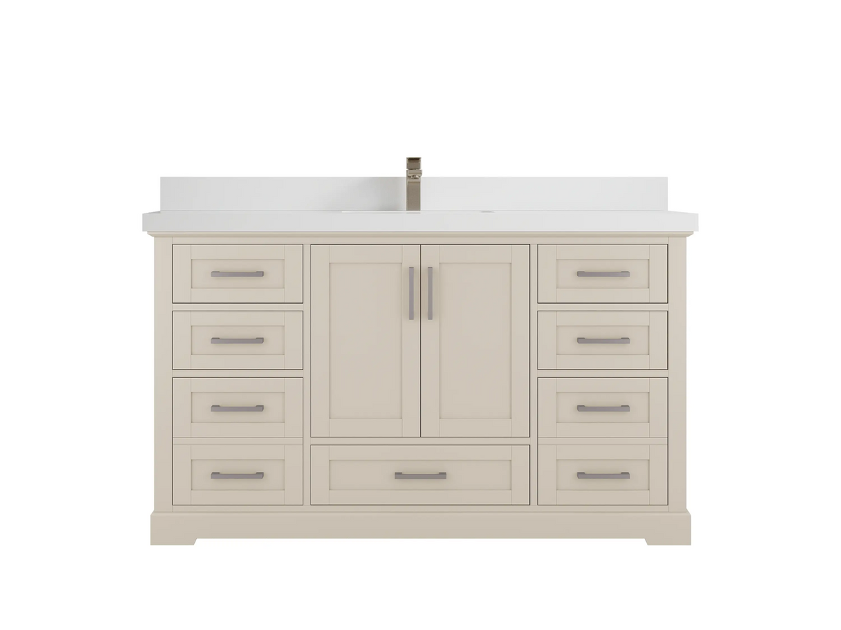 Boston 60 in. W x 22 in. D Single Sink Bathroom Vanity