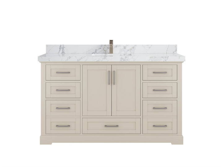 Boston 60 in. W x 22 in. D Single Sink Bathroom Vanity - photo 19