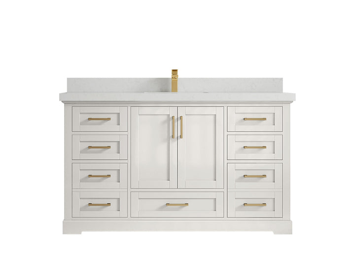 Boston 60 in. W x 22 in. D Single Sink Bathroom Vanity - photo 15