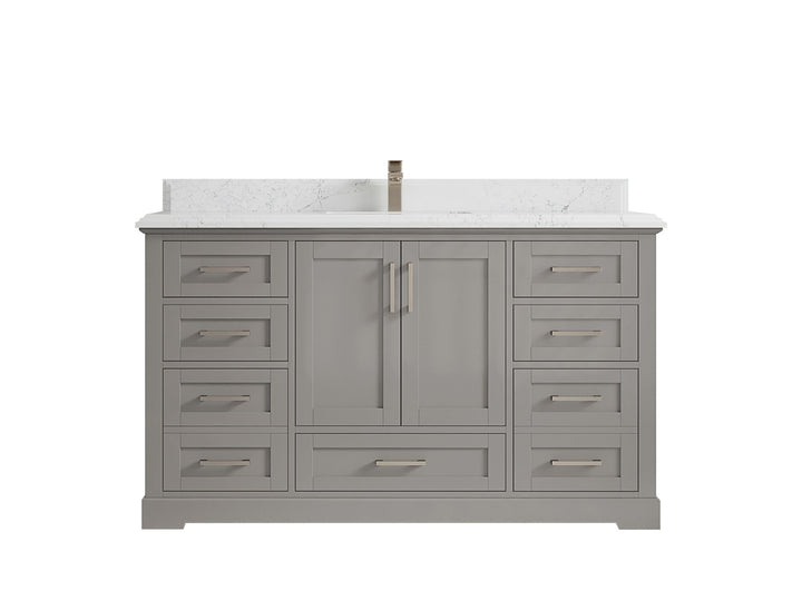 Boston 60 in. W x 22 in. D Single Sink Bathroom Vanity - photo 46