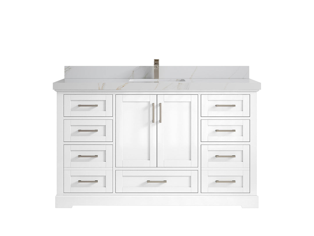 Boston 60 in. W x 22 in. D Single Sink Bathroom Vanity - Willow Bath and Vanity
