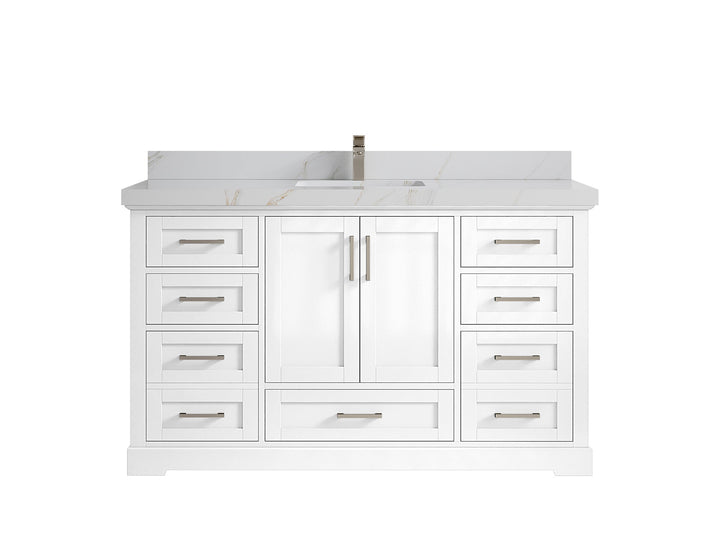 Boston 60 in. W x 22 in. D Single Sink Bathroom Vanity - photo 27