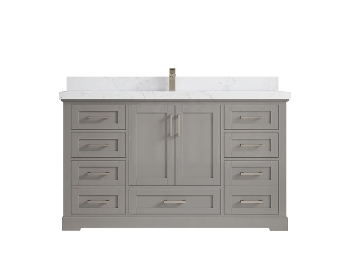Boston 60 in. W x 22 in. D Single Sink Bathroom Vanity - photo 28