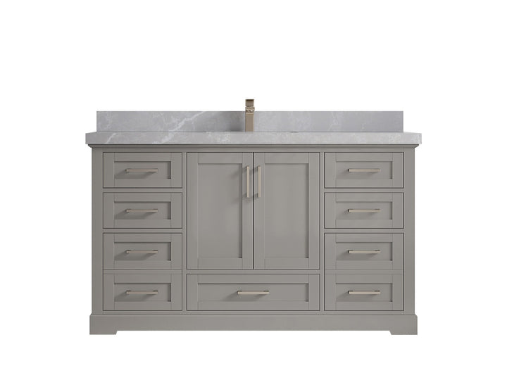 Boston 60 in. W x 22 in. D Single Sink Bathroom Vanity - photo 30