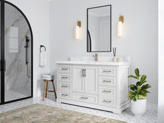 Boston 60 in. W x 22 in. D Single Sink Bathroom Vanity - photo 2