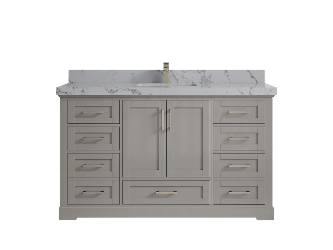 Boston 60 in. W x 22 in. D Single Sink Bathroom Vanity - Willow Bath and Vanity