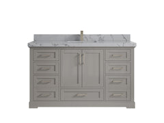 Boston 60 in. W x 22 in. D Single Sink Bathroom Vanity - photo 40