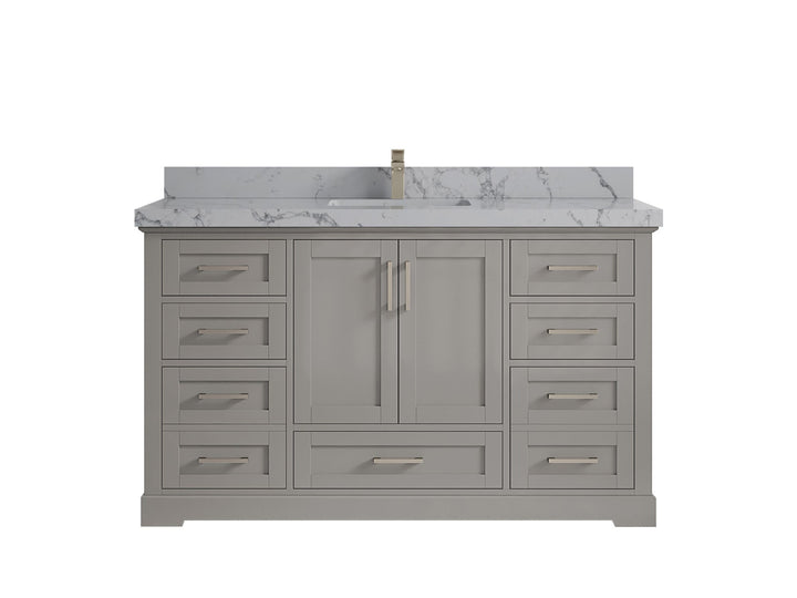 Boston 60 in. W x 22 in. D Single Sink Bathroom Vanity - photo 40