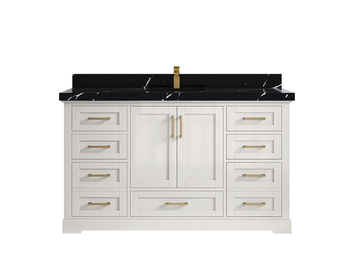 Boston 60 in. W x 22 in. D Single Sink Bathroom Vanity - photo 17