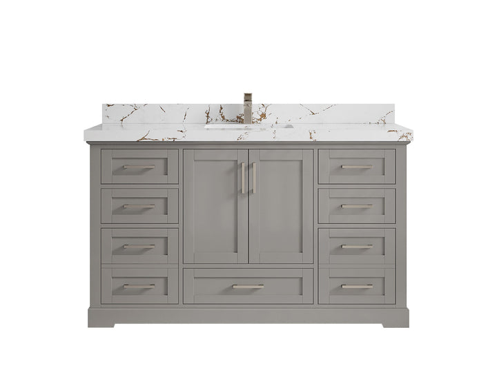 Boston 60 in. W x 22 in. D Single Sink Bathroom Vanity - photo 34