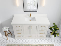 Boston 60 in. W x 22 in. D Single Sink Bathroom Vanity - photo 42