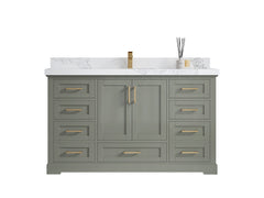 Boston 60 in. W x 22 in. D Single Sink Bathroom Vanity - photo 1