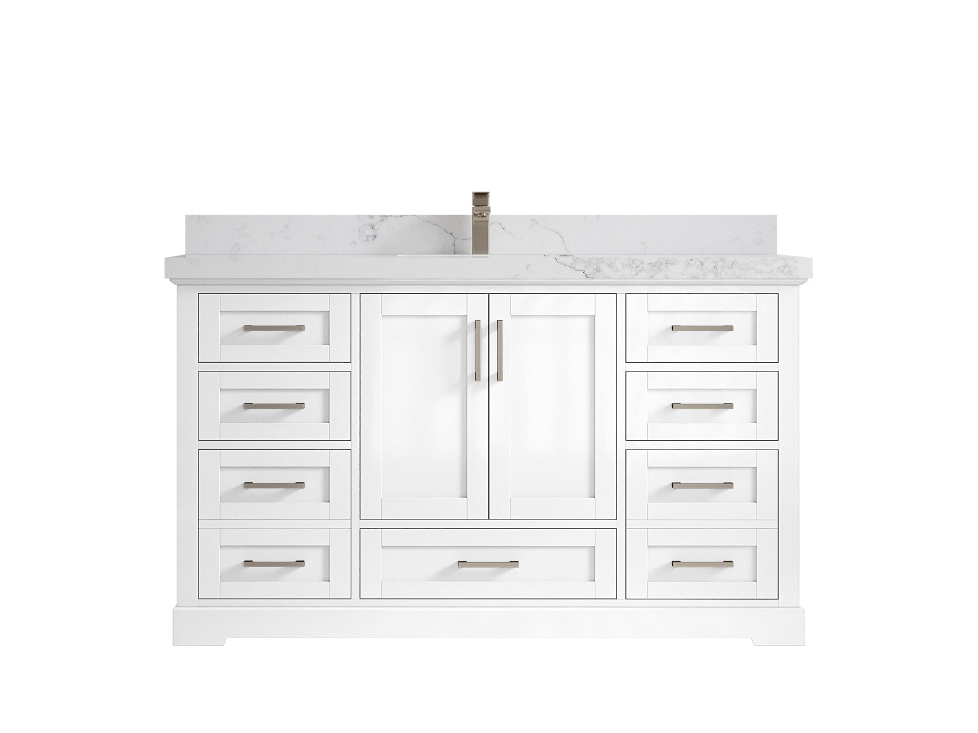 Boston 60 in. W x 22 in. D Single Sink Bathroom Vanity - Willow Bath and Vanity
