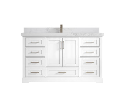 Boston 60 in. W x 22 in. D Single Sink Bathroom Vanity - Willow Bath and Vanity
