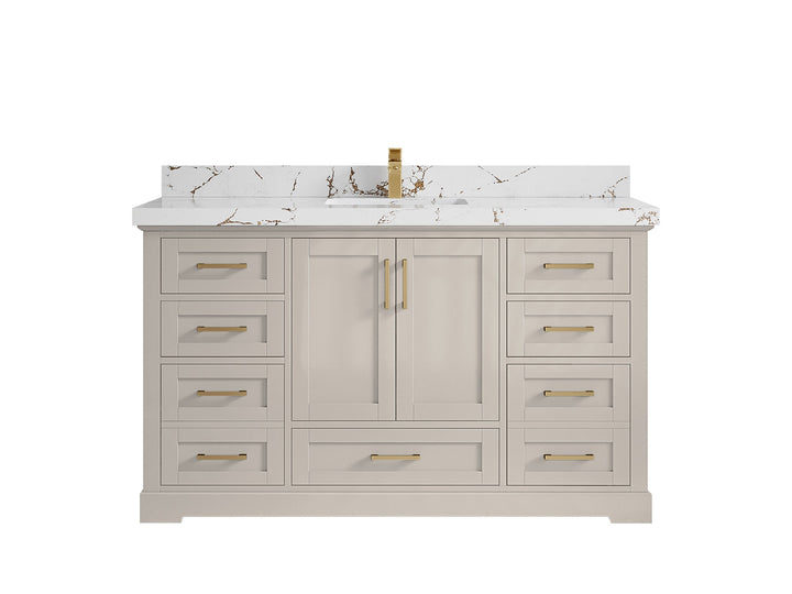 Boston 60 in. W x 22 in. D Single Sink Bathroom Vanity - photo 35