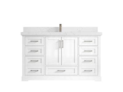 Boston 60 in. W x 22 in. D Single Sink Bathroom Vanity - Willow Bath and Vanity