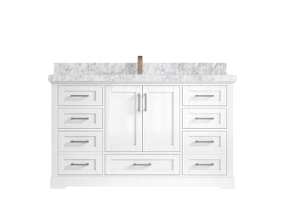 Boston 60 in. W x 22 in. D Single Sink Bathroom Vanity - Willow Bath and Vanity