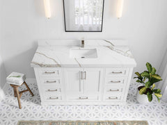 Boston 60 in. W x 22 in. D Single Sink Bathroom Vanity - photo 18
