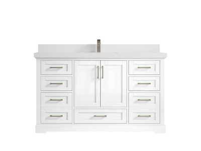 Boston 60 in. W x 22 in. D Single Sink Bathroom Vanity - Willow Bath and Vanity