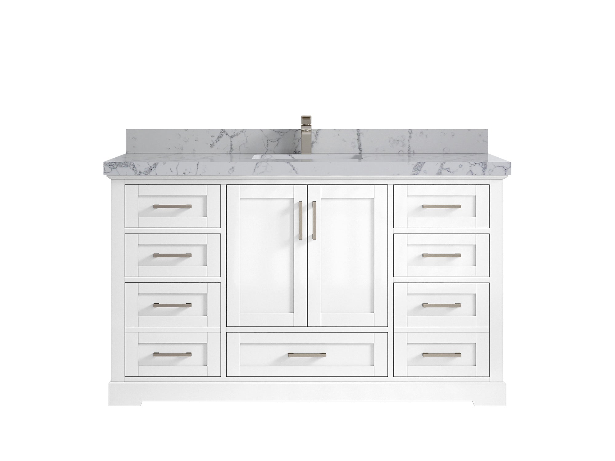 Boston 60 in. W x 22 in. D Single Sink Bathroom Vanity - Willow Bath and Vanity