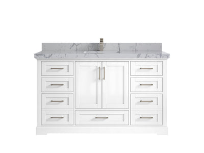 Boston 60 in. W x 22 in. D Single Sink Bathroom Vanity - Willow Bath and Vanity